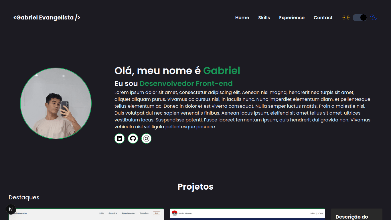 portfólio